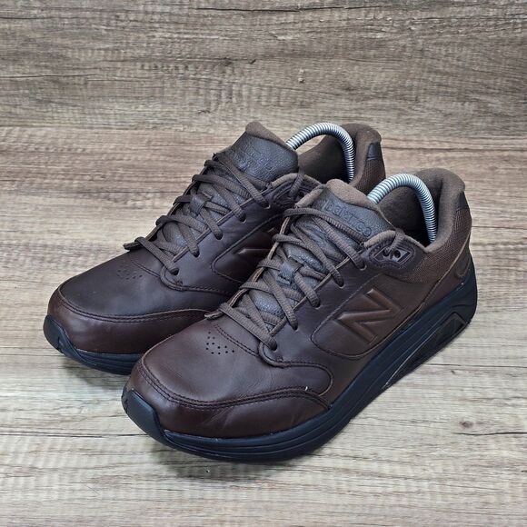 New Balance 928v3 Men’s Size 8.5 D Brown Leather Walking Shoes (MW928BR3) main image 5